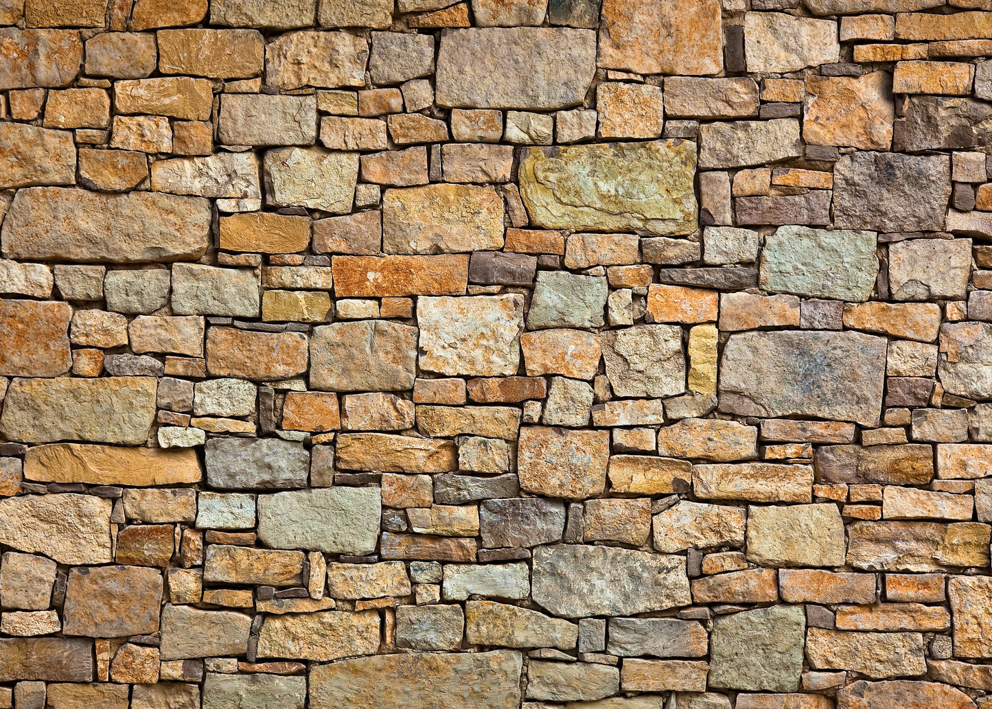 Photo Wall Mural-STONE WALL-(015)-NON WOVEN-Wallpaper-Brick Rock Mound Deco XXL