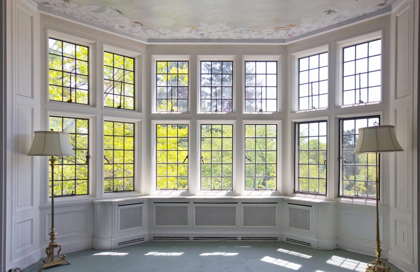 Photo Wall Mural-(5532)-CONSERVATORY-NON WOVEN-Wallpaper-Windows Extention XXL