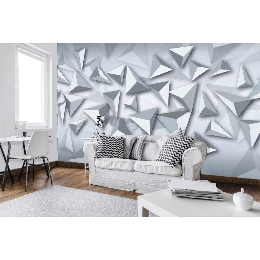 Photo Wall Mural-3D THREE EDGES-(C10937)-NON WOVEN-Wallpaper-Abstract XXL