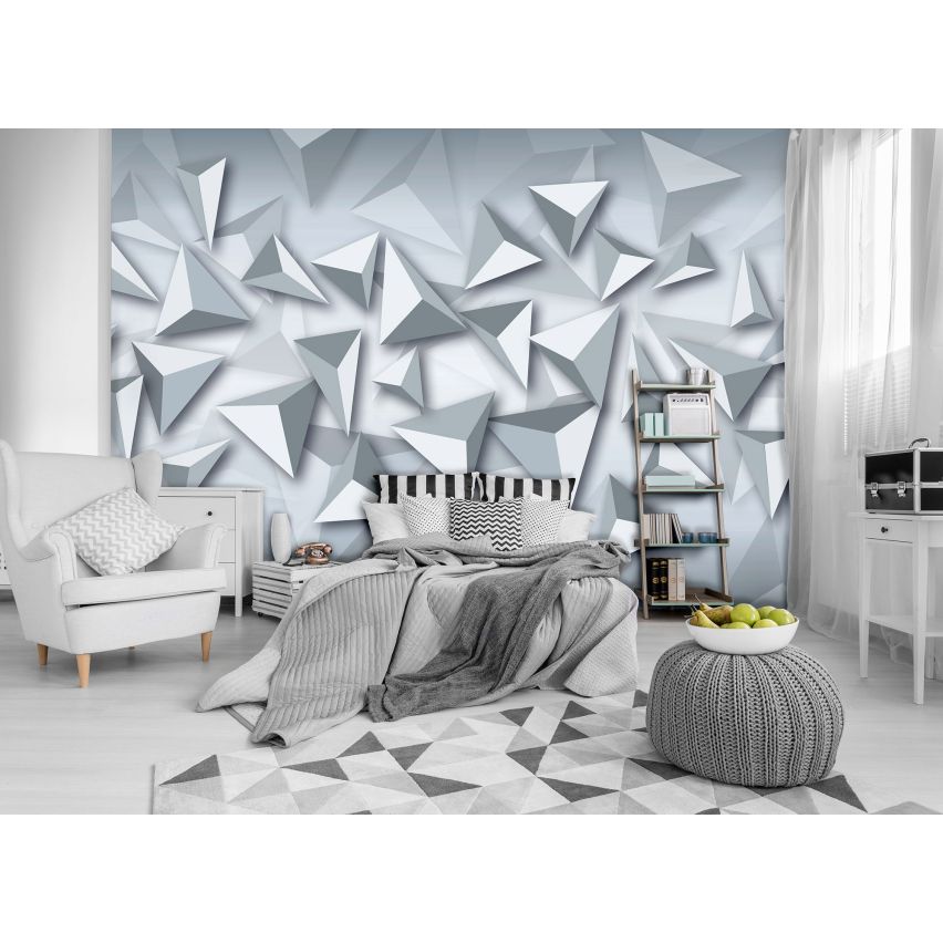 Photo Wall Mural-3D THREE EDGES-(C10937)-NON WOVEN-Wallpaper-Abstract XXL