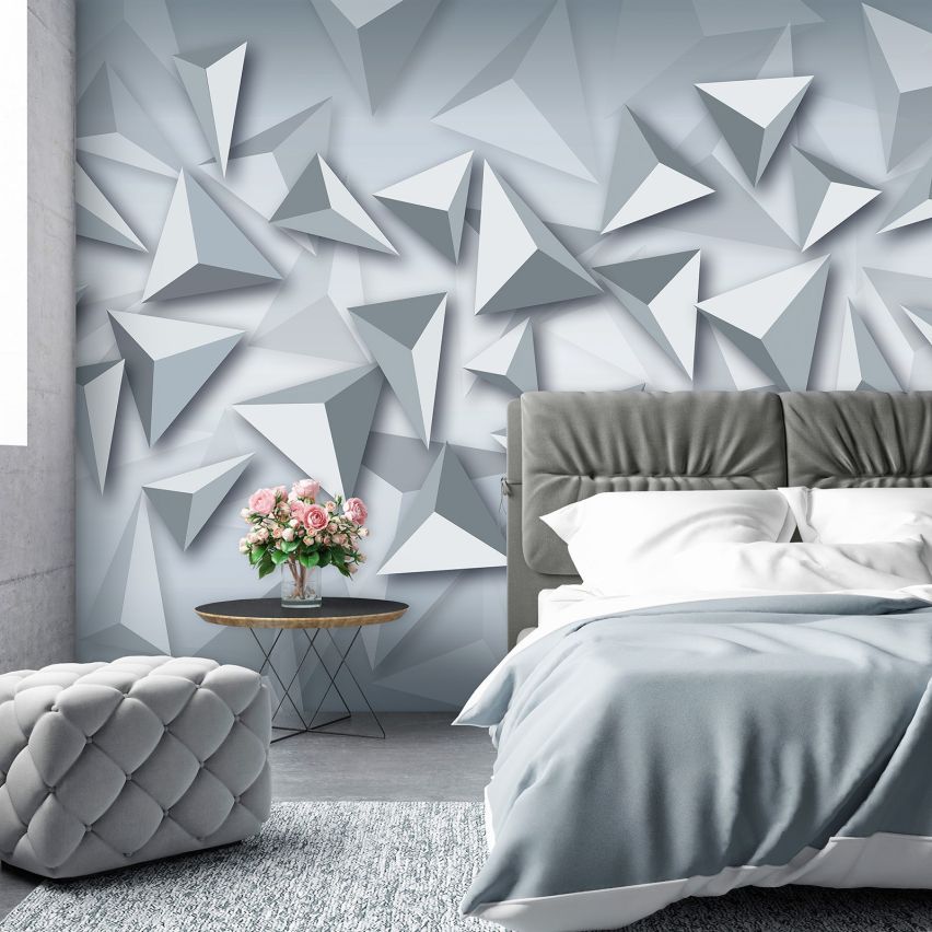 Photo Wall Mural-3D THREE EDGES-(C10937)-NON WOVEN-Wallpaper-Abstract XXL