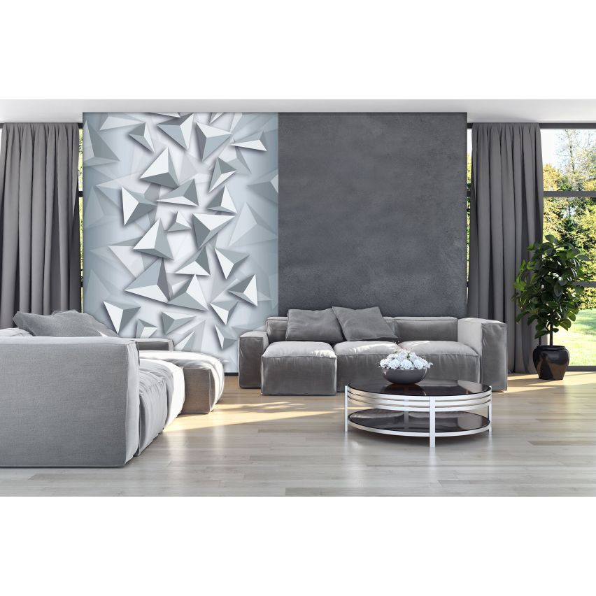 Photo Wall Mural-3D THREE EDGES-(C10937)-NON WOVEN-Wallpaper-Abstract XXL