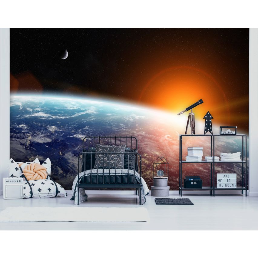 Fototapete GALAXIS-(C11793)-Vlies-Tapete-Sterne Planet Universum Weltall XXL