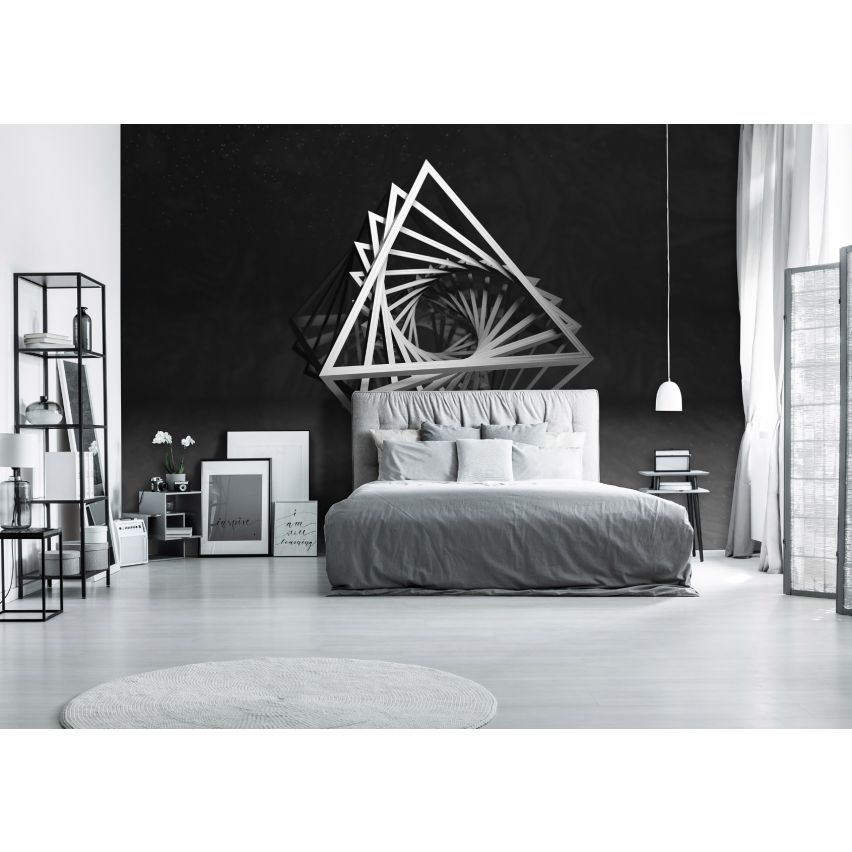 Photo Wall Mural-3D FLOATING THREE CUBE-(C11905)-NON WOVEN-Wallpaper-3D SCHWEBENDER DREIWÜRFEL-Abstract XXL