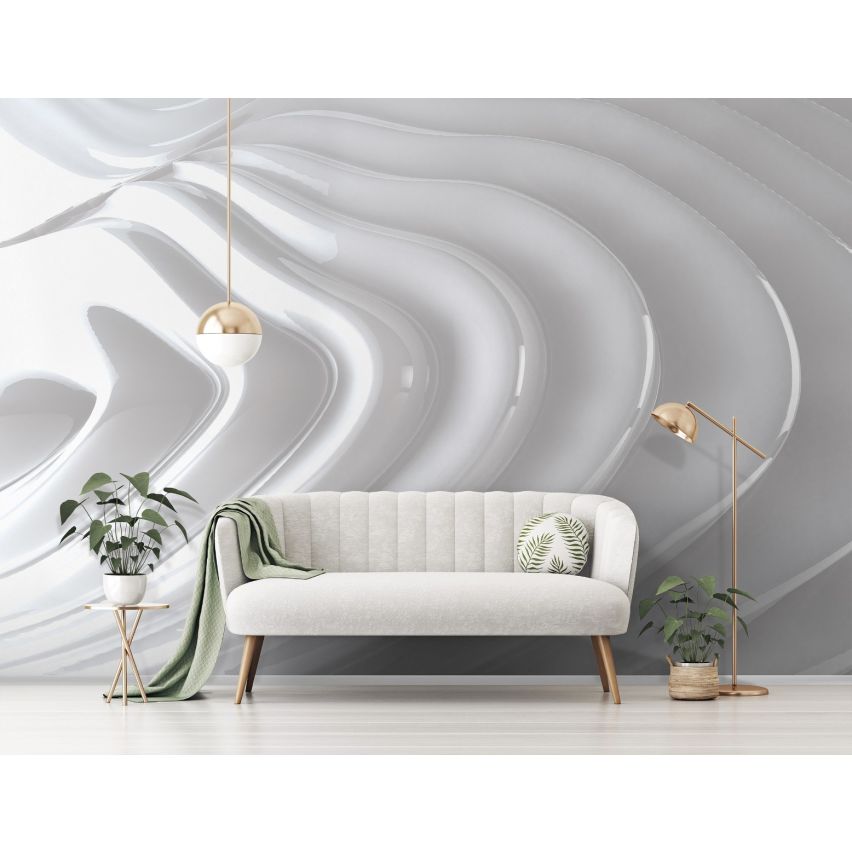 Photo Wall Mural-3D WAVE FREQUENCY-(C12566)-NON WOVEN-Wallpaper-Abstract XXL