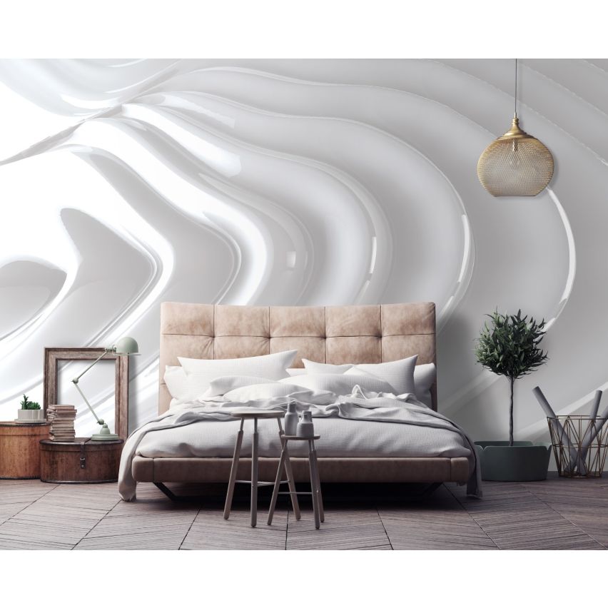 Photo Wall Mural-3D WAVE FREQUENCY-(C12566)-NON WOVEN-Wallpaper-Abstract XXL