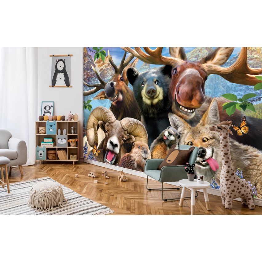 Fototapete -(C12863)-Vlies-Tapete-Tiere XXL