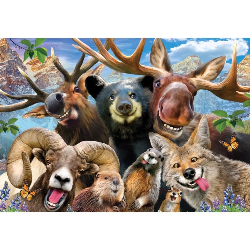 Fototapete -(C12863)-Vlies-Tapete-Tiere XXL