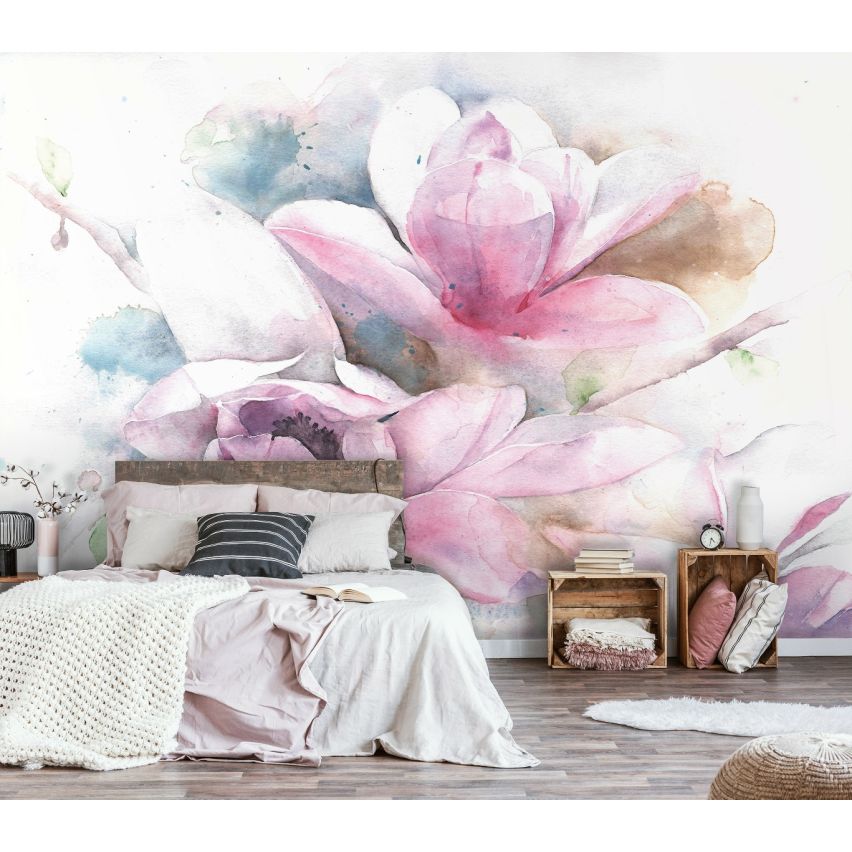 Fototapete 3D ACRYL BLUMEN-(C13008) - Vliestapete -Planzen Botanik XXL