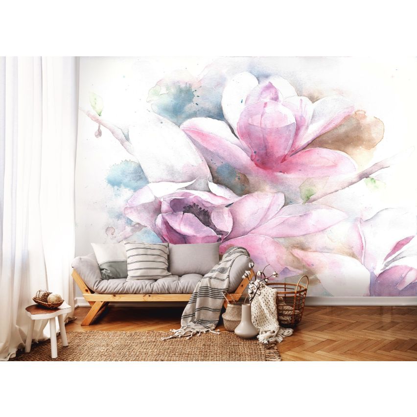 Fototapete 3D ACRYL BLUMEN-(C13008) - Vliestapete -Planzen Botanik XXL