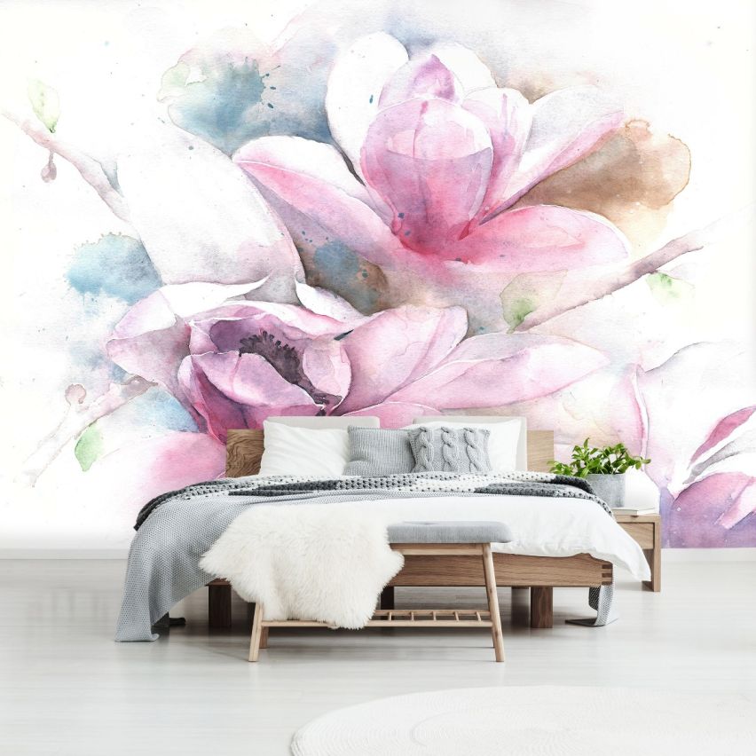 Fototapete 3D ACRYL BLUMEN-(C13008) - Vliestapete -Planzen Botanik XXL