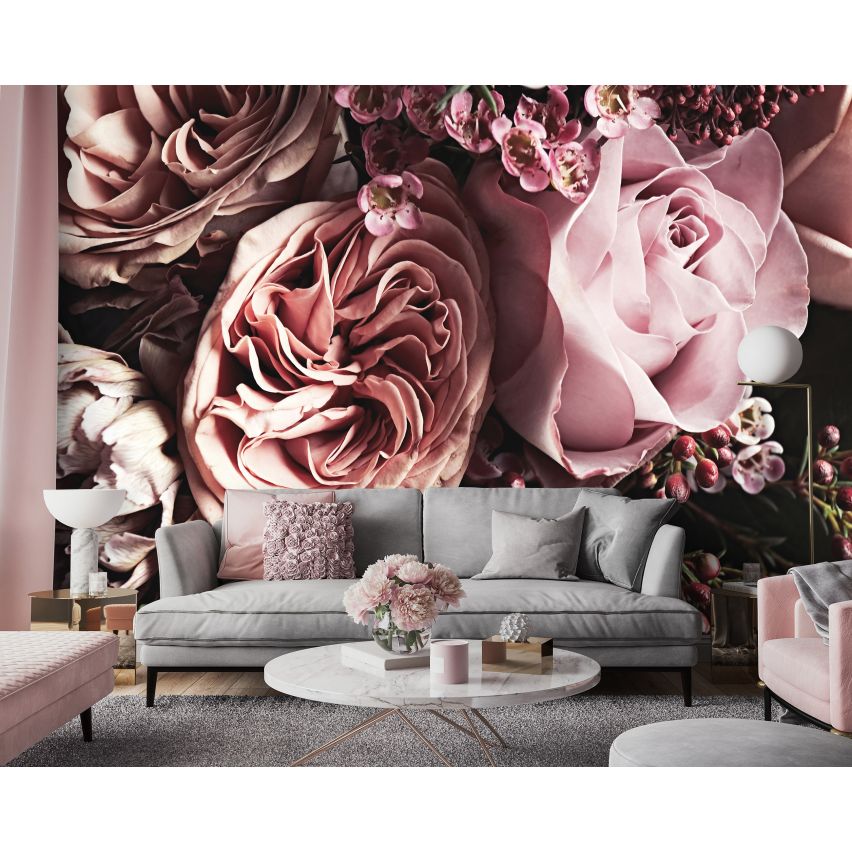 Fototapete 3D ROSES-(C14114) - Vliestapete - XXL