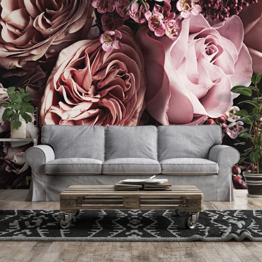 Fototapete 3D ROSES-(C14114) - Vliestapete - XXL