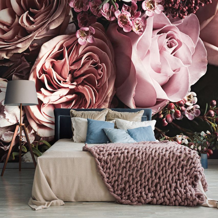 Fototapete 3D ROSES-(C14114) - Vliestapete - XXL