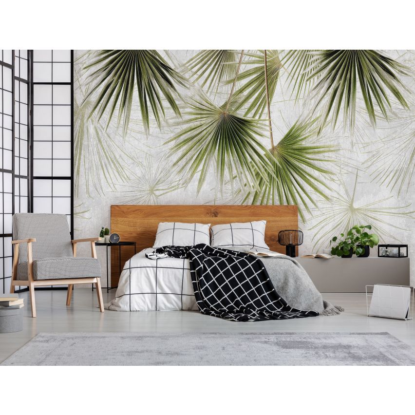 Photo Wall Mural-3D TROPICAL LEAFS-(C15322)-NON WOVEN-Wallpaper-Abstract XXL