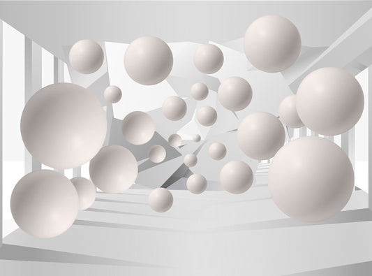 Photo Art Wall Mural-3D BALLS-(2087)NON WOVEN-Wallpaper-Rocks Gold Sparking Shine XXL (Copy) (Copy)