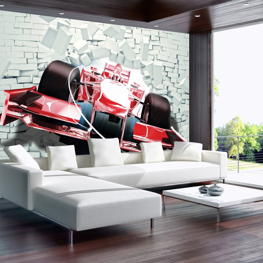Photo Wall Mural-FORMEL1-(2774)-NON WOVEN-Wallpaper-Sport Car Racing XXL