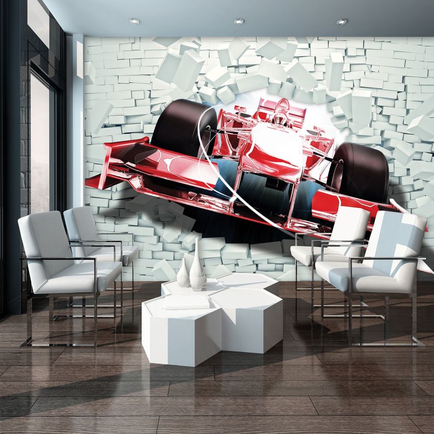 Photo Wall Mural-FORMEL1-(2774)-NON WOVEN-Wallpaper-Sport Car Racing XXL