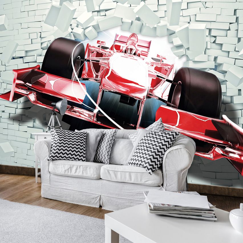 Photo Wall Mural-FORMEL1-(2774)-NON WOVEN-Wallpaper-Sport Car Racing XXL