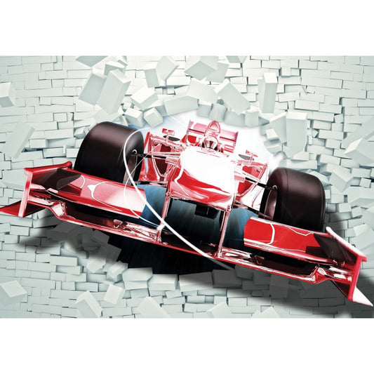 Photo Wall Mural-FORMEL1-(2774)-NON WOVEN-Wallpaper-Sport Car Racing XXL