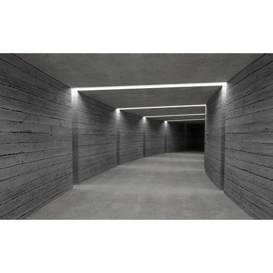 Photo Wall Mural-3D TUNNEL-(3343)-NON WOVEN-Wallpaper-Abstract Stone Bricks XXL
