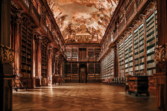 Photo Wall Mural-BIBLIOTHÈQUE-(5387)-NON WOVEN-Wallpaper-LIBRARY-Collection XXL