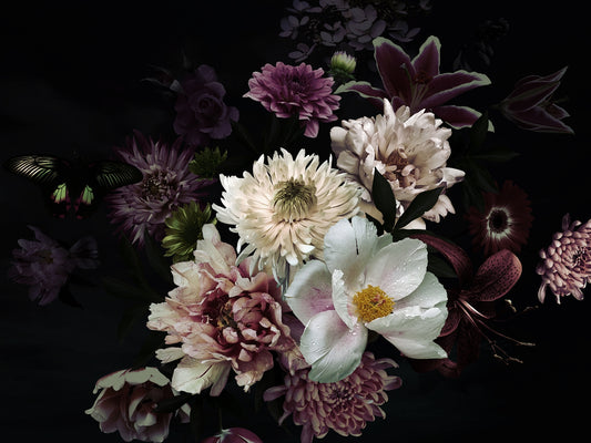 Photo Mural-FLOWER BOUQUET-(5422)-NON WOVEN-Wallpaper-Wall-Art-Blossom XXL