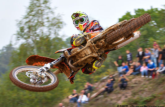 Photo Wall Mural-MOTOCROSS-(8179)-NON WOVEN-Wallpaper-Dirt Bike Racing Track XXL